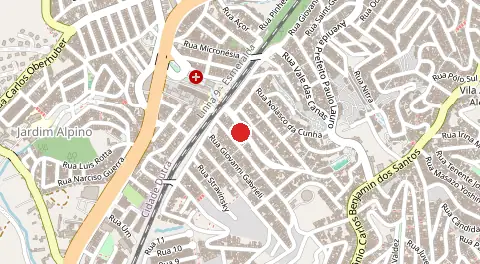 Mapa de Jardim dos Manacas