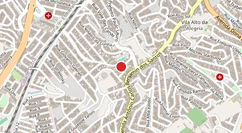 Mapa de Jardim Manacas