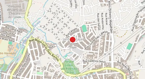 Mapa de Jardim Itajai