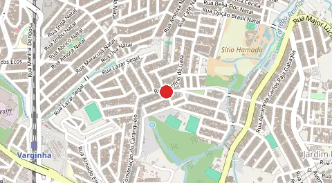 Mapa de Jardim Santa De