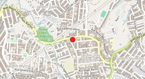Mapa de Jardim Tres Coracoes