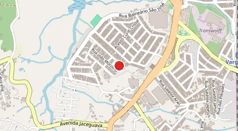 Mapa de Balneario São José
