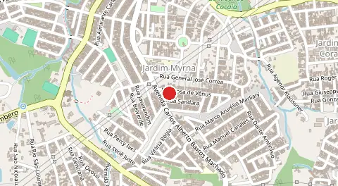 Mapa de Jardim Zilda