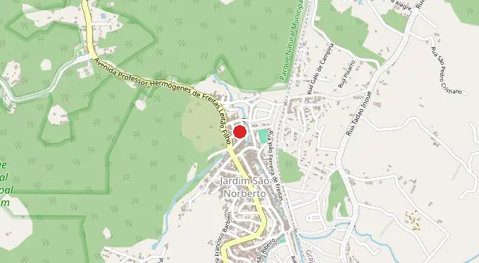 Mapa de Novo São Norberto