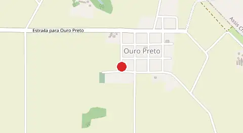 Mapa de Linha Ouro Preto
