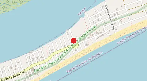 Mapa de Balneario Ponta da Praia