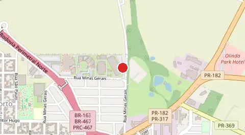 Mapa de Centro de Eventos