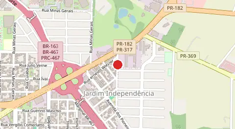 Mapa de Jardim Independencia