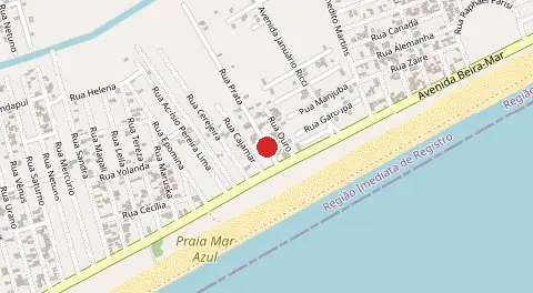 Mapa de Balneario Vila Rica