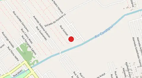 Mapa de Balneario Sunset