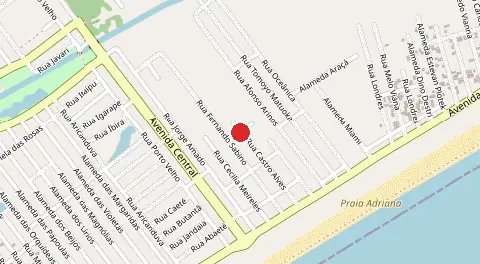 Mapa de Balneario Maria de Lourdes