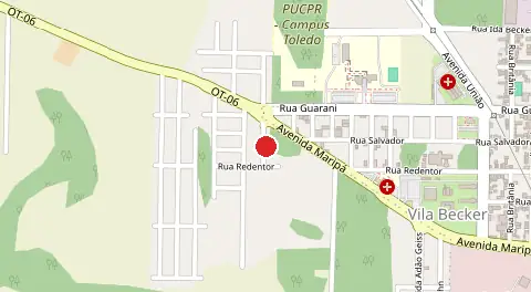 Mapa de Vila Becker