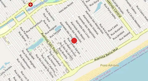 Mapa de Balneario Yemar