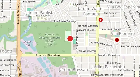 Mapa de Sadia
