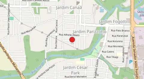 Mapa de Jardim Parizotto