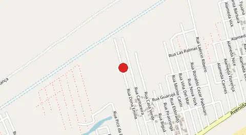Mapa de Balneario Bermudas