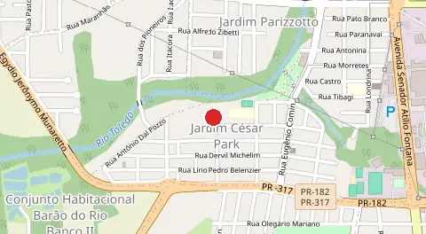 Mapa de Jardim Cesar Park