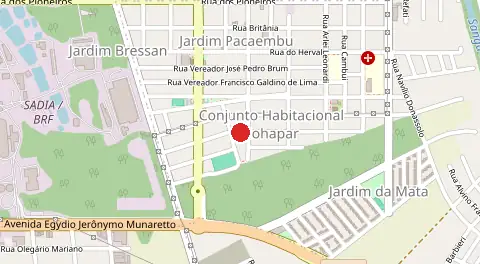 Mapa de Vila Pioneiro