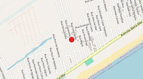 Mapa de Balneario Leao de Iguape