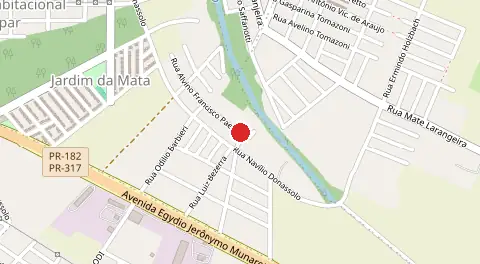 Mapa de Chácara Fiametti e Donassolo
