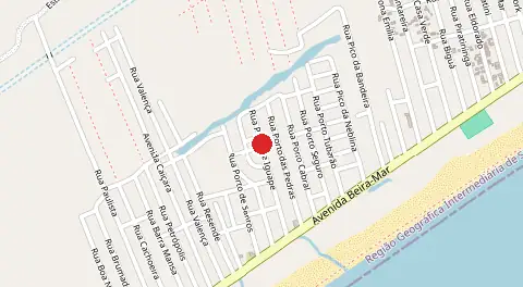 Mapa de Balneario Atlantico