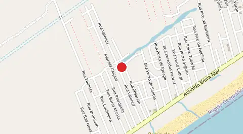 Mapa de Balneario Claudia Mara