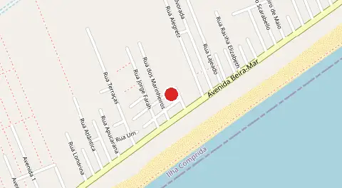 Mapa de Balneario Canada