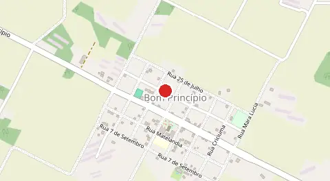 Mapa de Vila de Bom Principio