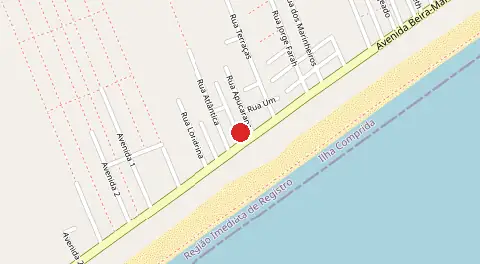 Mapa de Balneario Curitiba