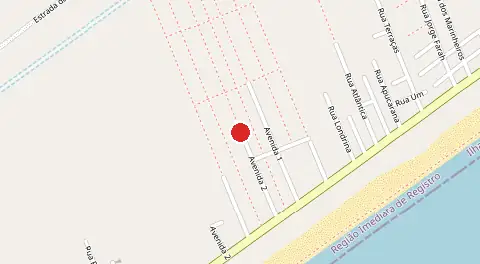 Mapa de Balneario Vitória