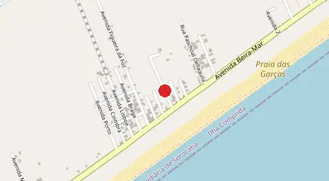 Mapa de Balneario Jardim Luzitano