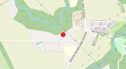 Mapa de Estrada da Usina