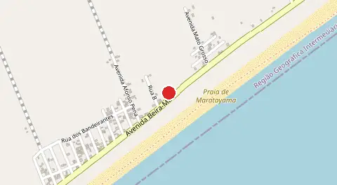 Mapa de Balneario Dois Mares