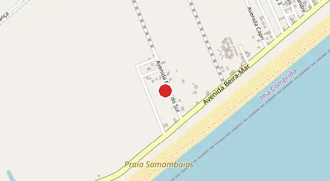 Mapa de Balneario Mares do Sul