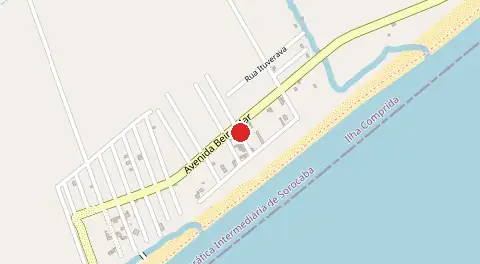 Mapa de Balneario Luiz Antônio