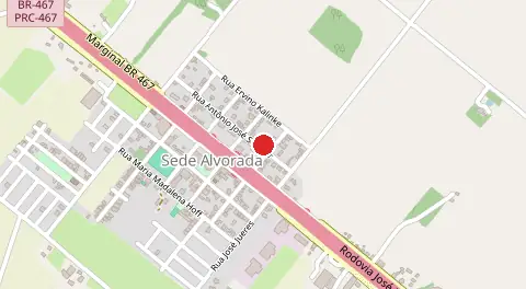 Mapa de Sede Alvorada