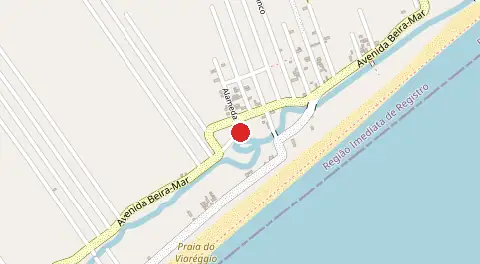 Mapa de Balneario Praia das Flores
