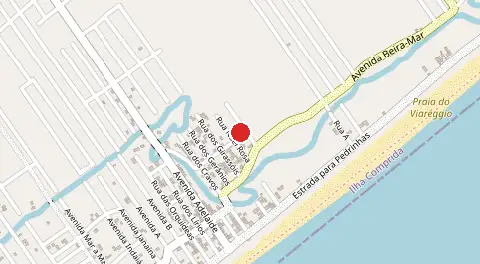 Mapa de Balneario Sinfonia do Mar