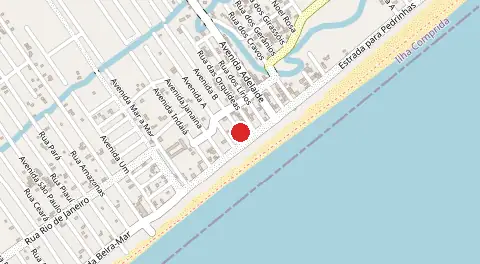 Mapa de Balneario Mar Limpo
