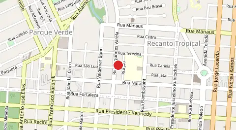 Mapa de Recanto Tropical