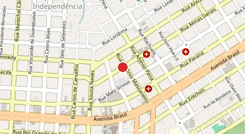 Mapa de Rua Minas Gerais