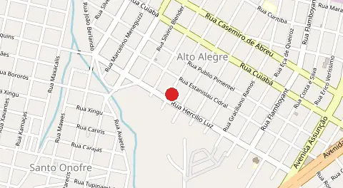 Mapa de Alto Alegre