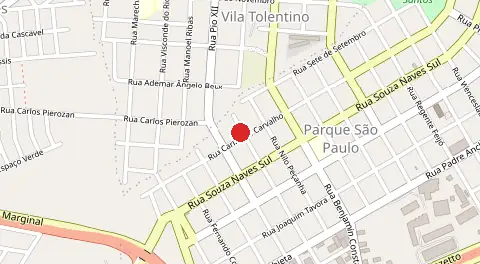 Mapa de Parque São Paulo