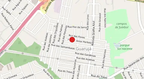 Mapa de Guaruja