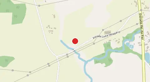 Mapa de Chácara Casa Bege