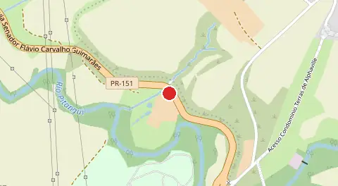 Mapa de Pitangui