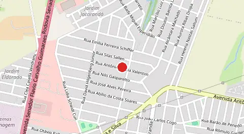 Mapa de Jardim Esplanada