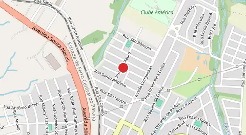 Mapa de Santa Luzia