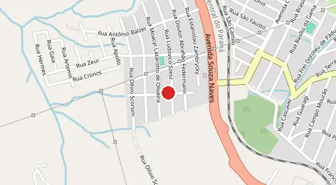 Mapa de Parque do Cafe
