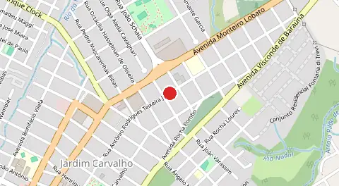 Mapa de Jardim Carvalho